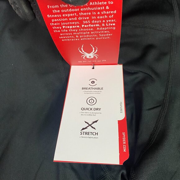 Spyder Active ProWeb Stretch Baselayer Pants Tights Men's Medium Running Hiking - Picture 6 of 16